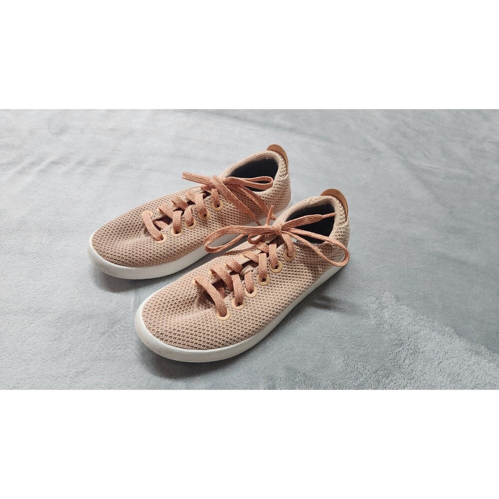 Allbirds‎ Women's Size 8 Tree Piper Pink Beige Athletic Shoes Sneakers